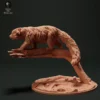 720X720-binturong-walk-2 Figurine à peindre représentant un binturong à l'échelle 1/24, parfaite pour les projets artistiques et les dioramas.