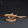 Figurine requin gobelin en résine 3D à l'échelle 1/32, idéale pour collectionneurs et dioramas réalistes