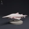 Figurine requin gobelin en résine 3D à l'échelle 1/32, idéale pour collectionneurs et dioramas réalistes