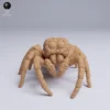 Figurine en résine d'une araignée sauteuse, échelle 6/1, 6 cm de long, à peindre.