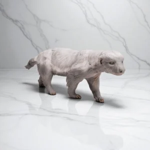 Figurine de blaireau en résine, échelle 1/24, impression 3D, détails réalistes, modélisme.