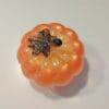 "Intérieur creux de boîte citrouille en résine époxy, 10x10x7 cm, PamkyCrea"