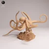 tentacules-details-ventouses Gros plan sur les tentacules articulés de la pieuvre miniature, mettant en évidence la texture réaliste des ventouses.