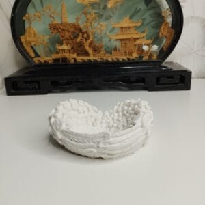 vide-poche ailes ange résine acrylique décoration élégante 11 cm