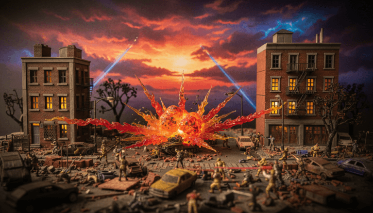 Effets spéciaux en diorama