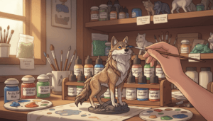 Choisir les meilleures peintures pour figurines animaux