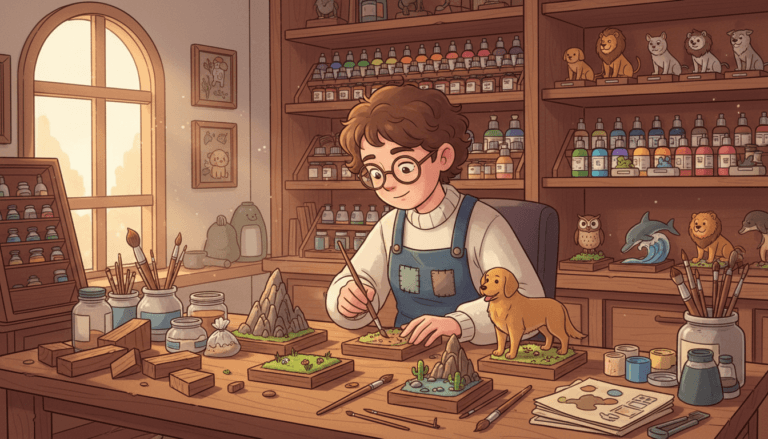 Créer des socles adaptés pour figurines animaux