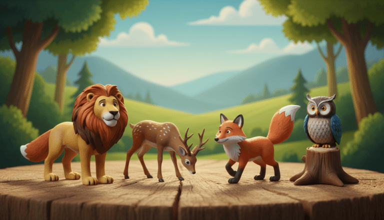 Figurines animaux idéales pour diorama et tabletop