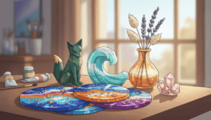 Petits objets décoratifs en résine époxy : idées et usages