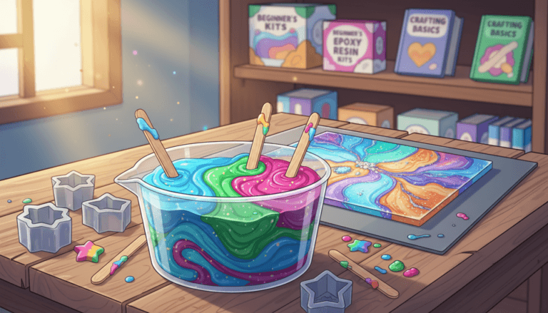 Résine époxy pour débutants : par où commencer