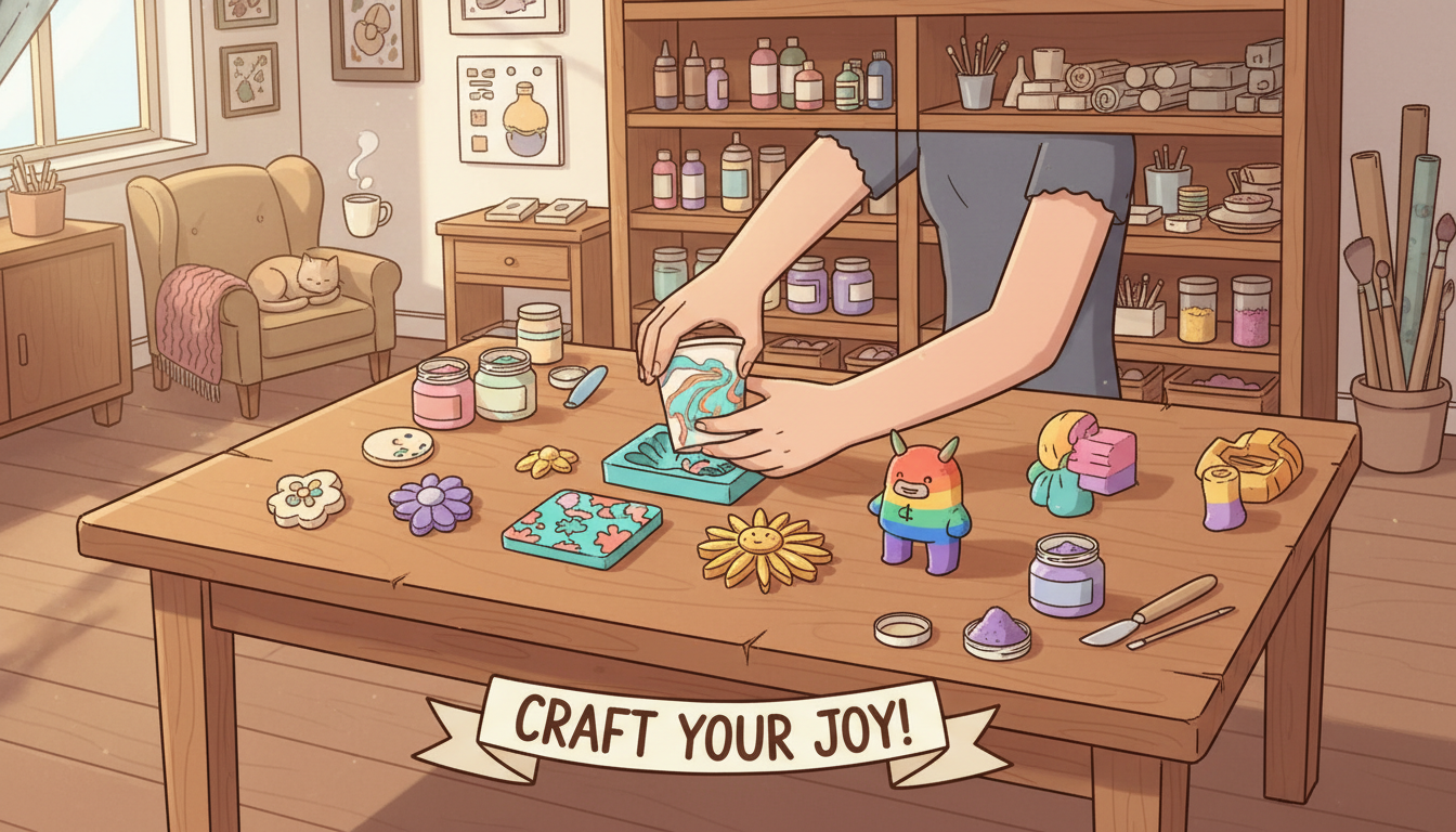 Comment créer des objets décoratifs en poudre de moulage