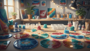 Créer des objets déco en résine à offrir