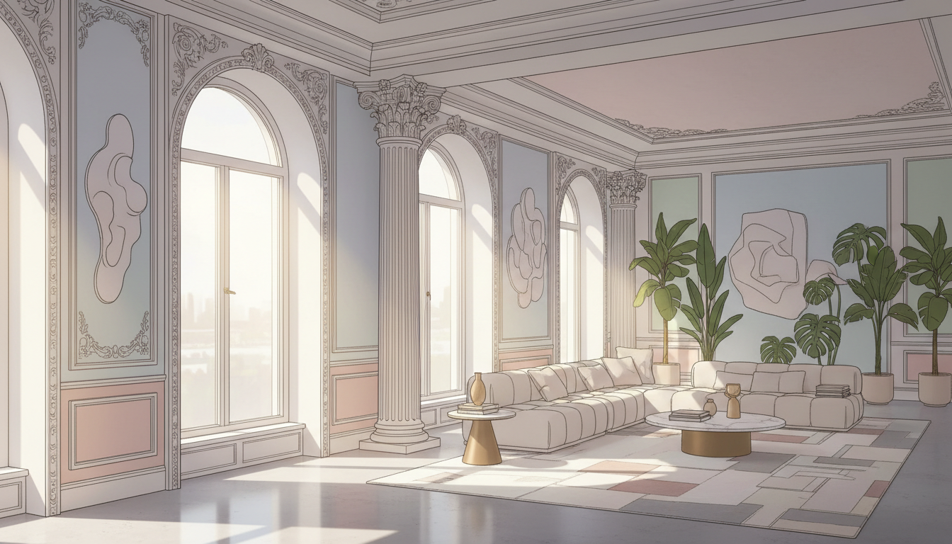 Idées de décoration intérieure en poudre moulée