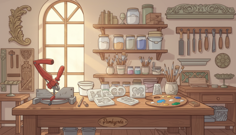 Matériel indispensable pour le moulage décoratif