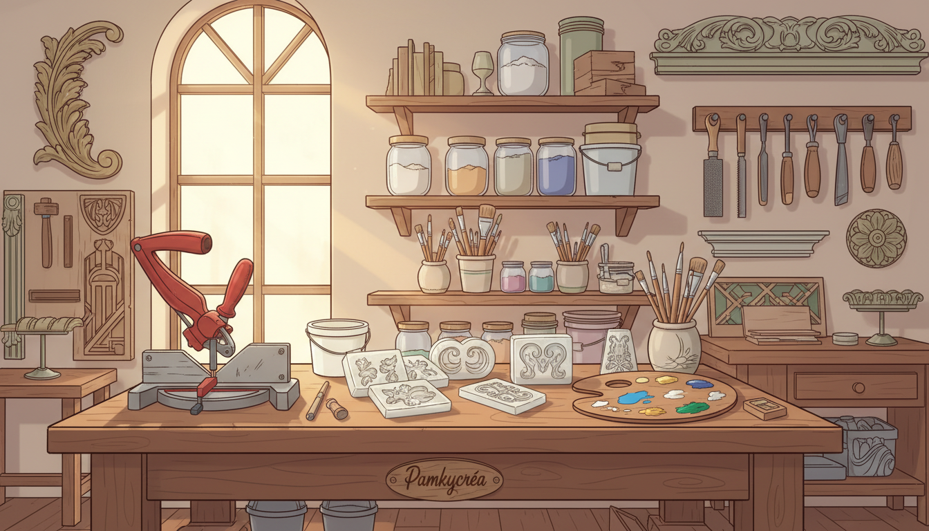 Matériel indispensable pour le moulage décoratif