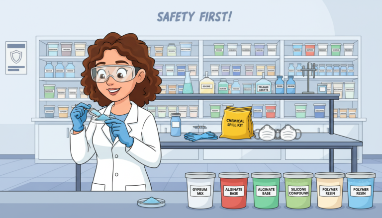 Sécurité et précautions avec les poudres de moulage