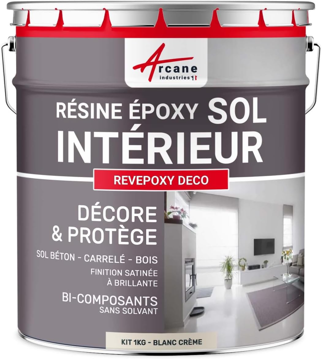 Peinture Époxy REVEPOXY — Métamorphosez vos sols avec une armure colorée !