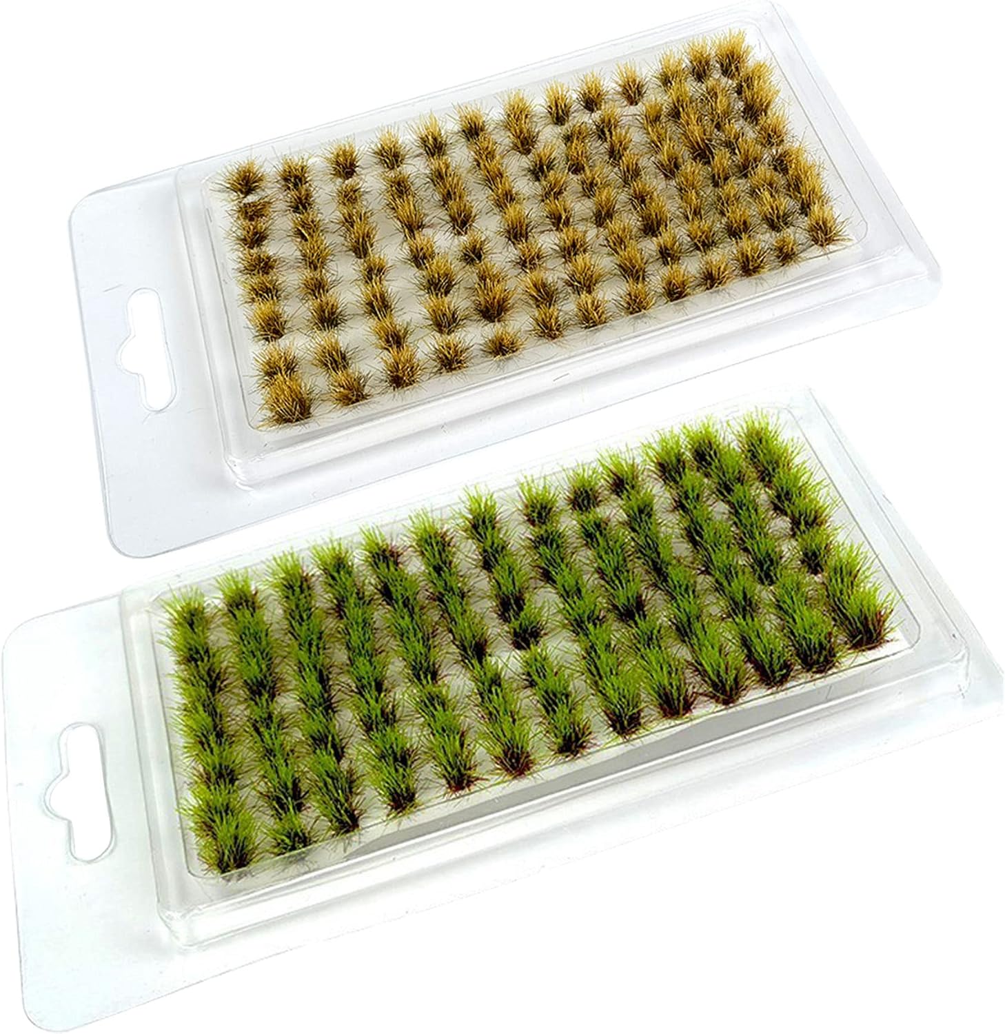 Touffes d'Herbe Statique pour Diorama (Set Mixte)
