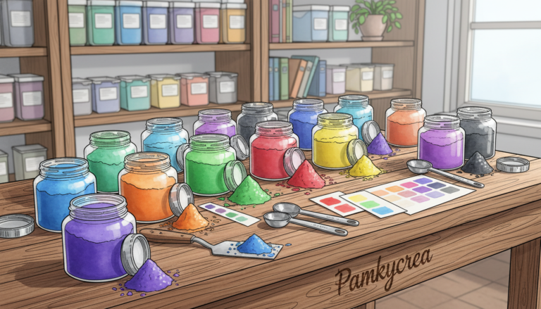Coloration et pigments pour poudre Moldmaster