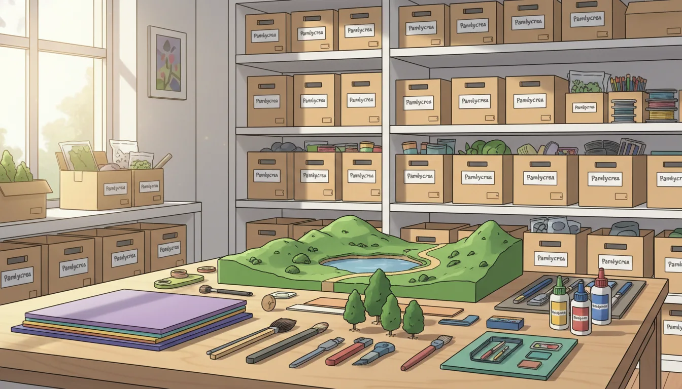 Matériel diorama pas cher