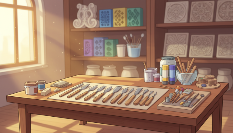 Matériel indispensable pour le moulage décoratif