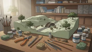 Outils indispensables pour diorama