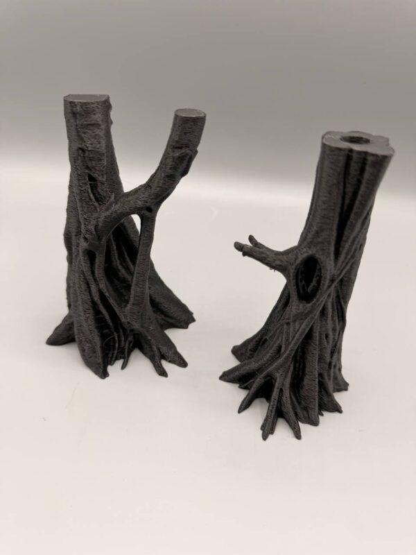 cachette-pour-reptile-tronc Tronc évidé en impression 3D formant une excellente cachette pour reptile et amphibien.