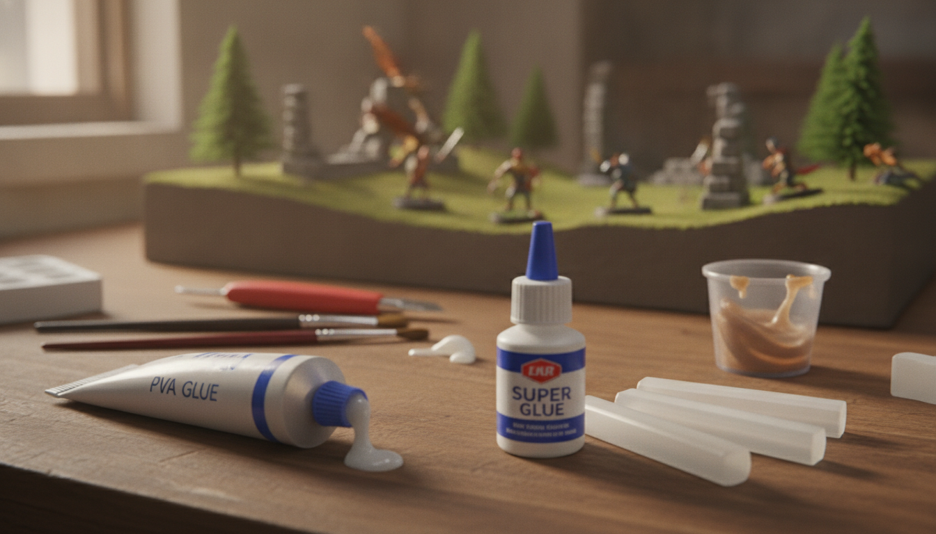 Colles pour diorama