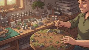 Comment texturer un sol de diorama