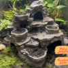 Cachette grotte et bassin terrarium aquarium à peindre, un somptueux décor rocheux multiniveaux pour vos animaux.