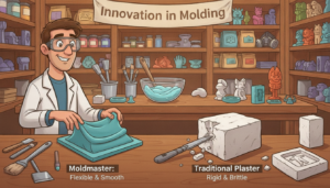 Moldmaster vs plâtre classique