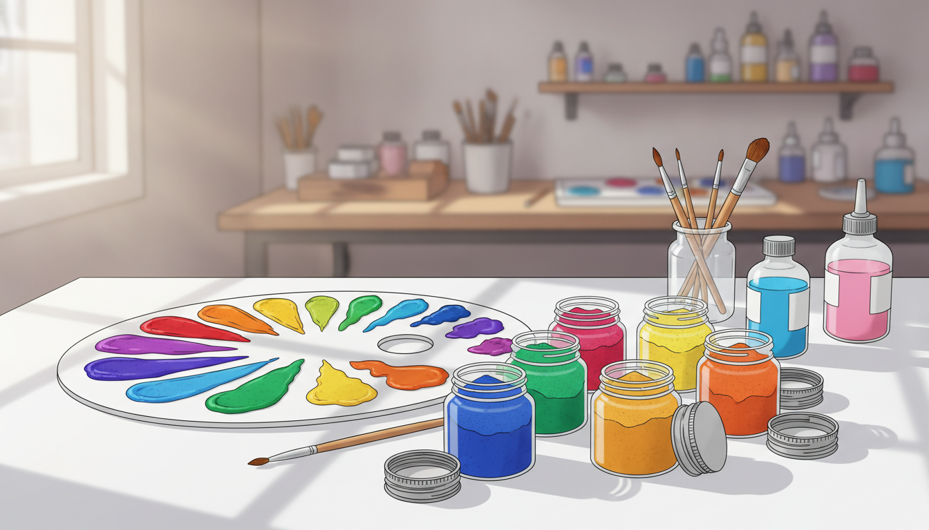 Pigments compatibles avec le Moldmaster