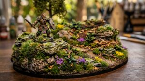 Créer des socles immersifs pour figurines tabletop
