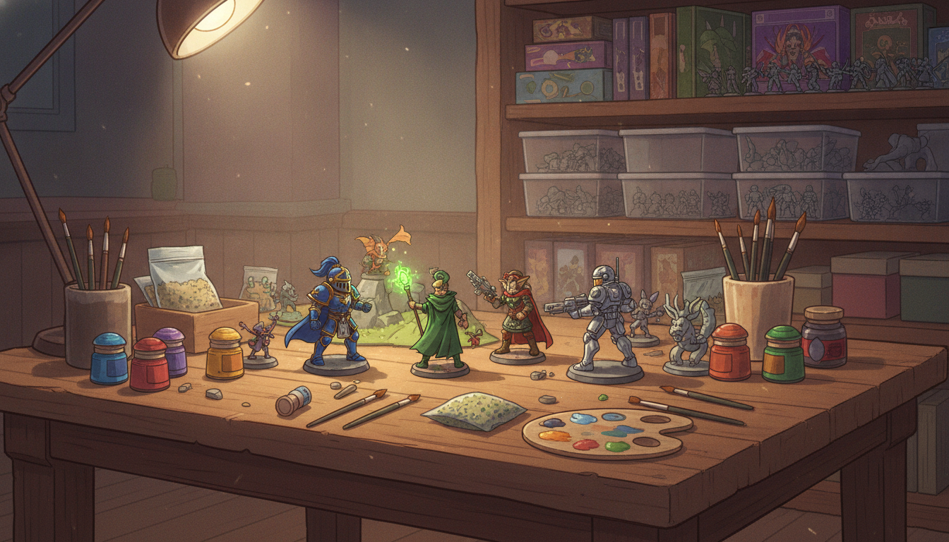 Débuter avec les figurines tabletop