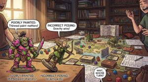 Les erreurs courantes avec les figurines tabletop