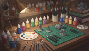 Matériel indispensable pour figurines tabletop