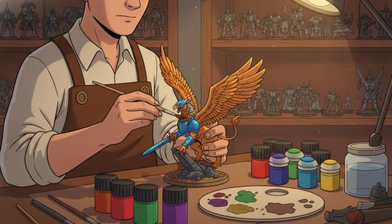 Techniques de peinture pour figurines tabletop