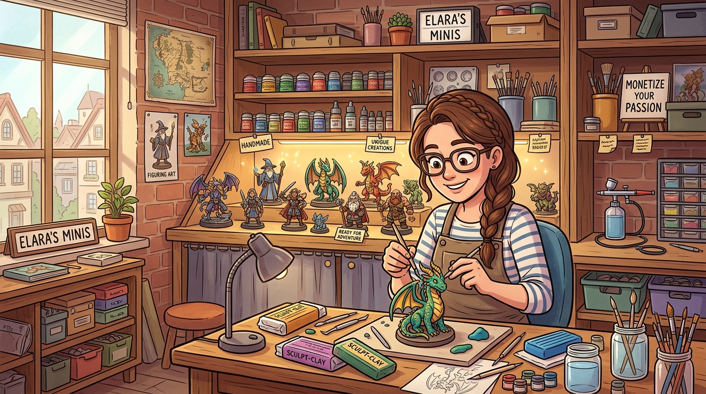 Vendre ou monétiser les figurines tabletop