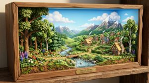 Diorama nature et paysage