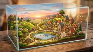 Diorama vitrine