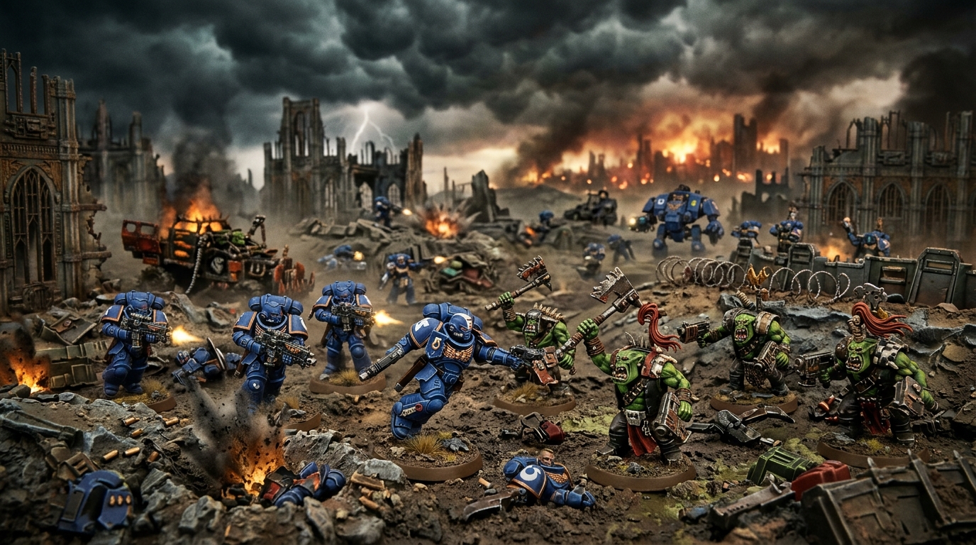Diorama Warhammer