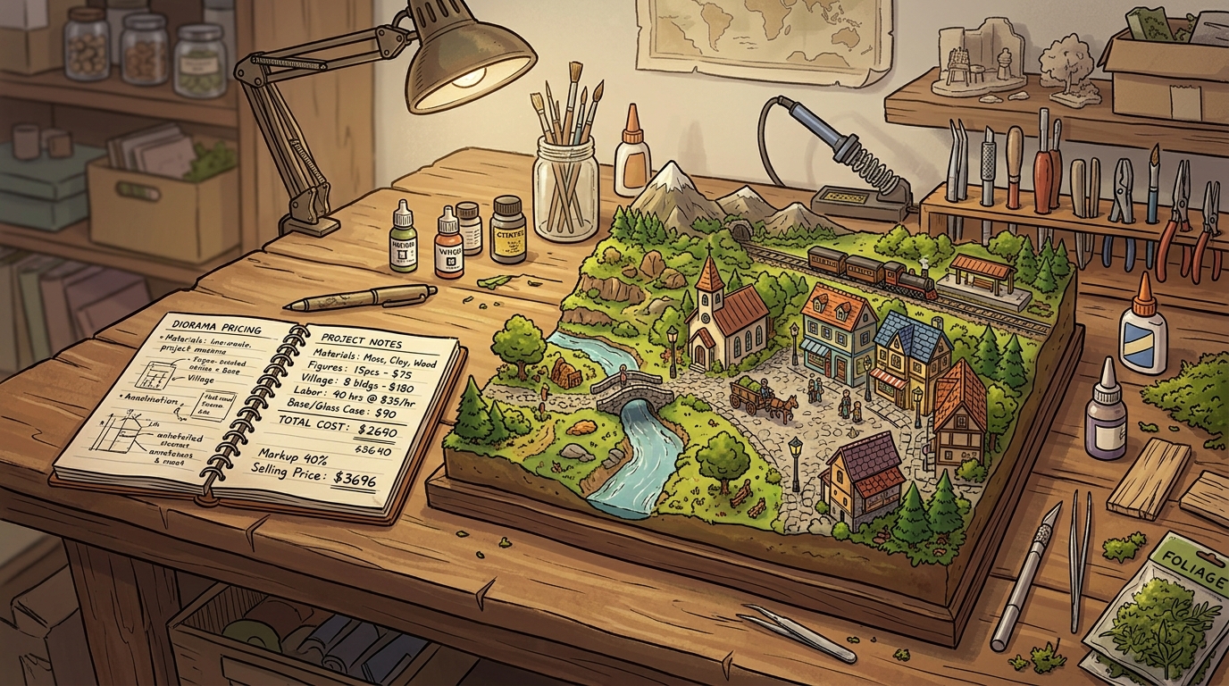 Fixer le prix d’un diorama