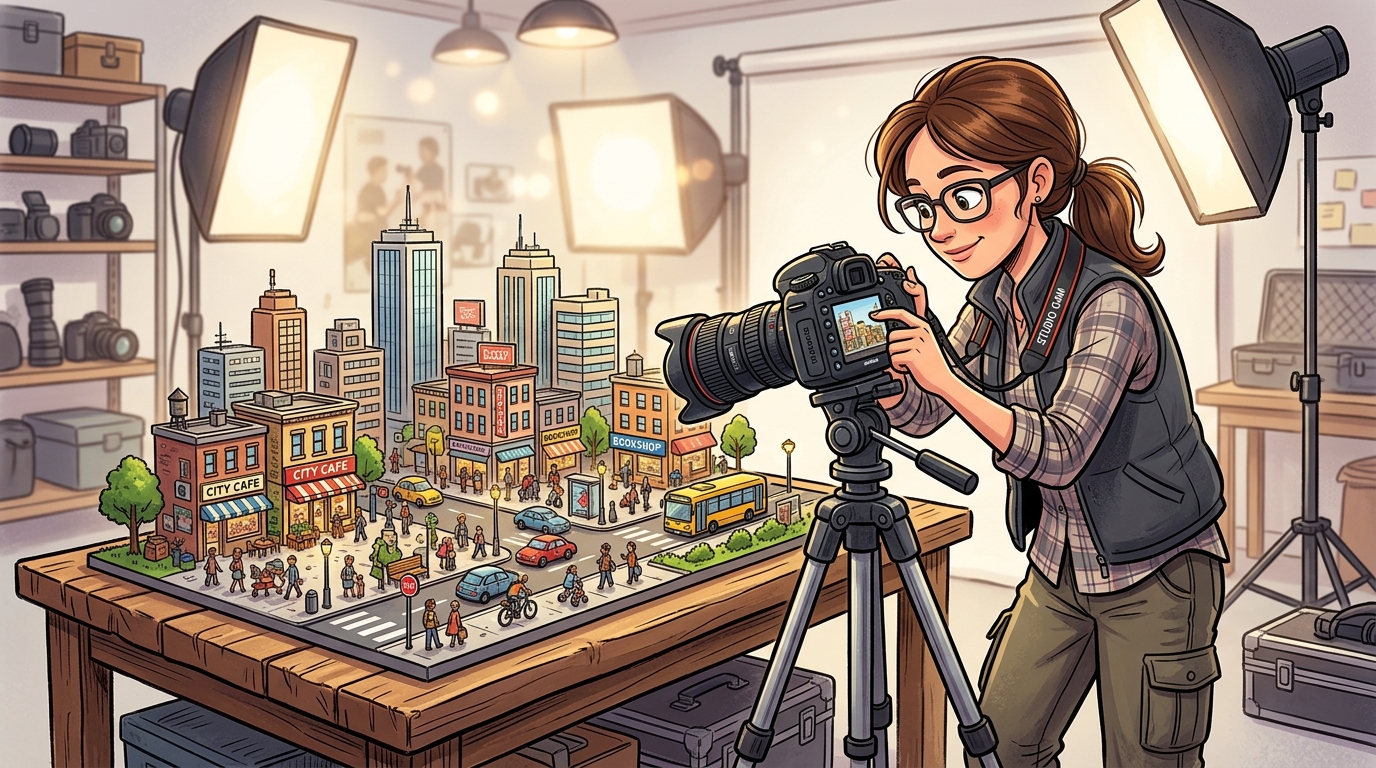 Photographier un diorama comme un pro