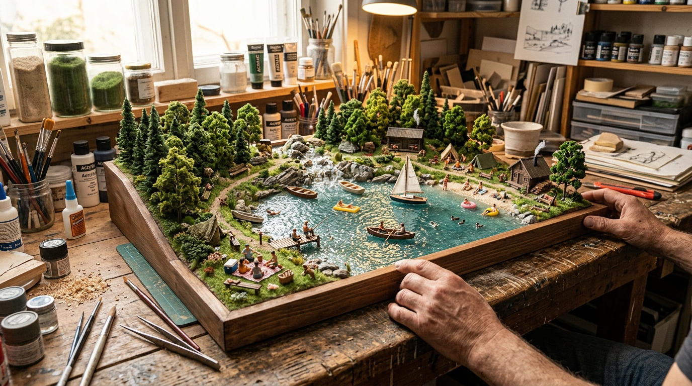 Vendre ses dioramas en ligne